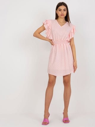 Sukienka-LK-SK-508169.41P-jasny różowy