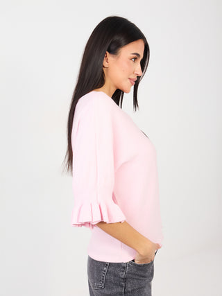 Sweter-IT-SW-99244.65-jasny różowy