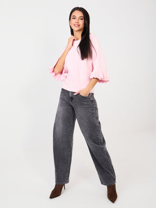 Sweter-IT-SW-99244.65-jasny różowy