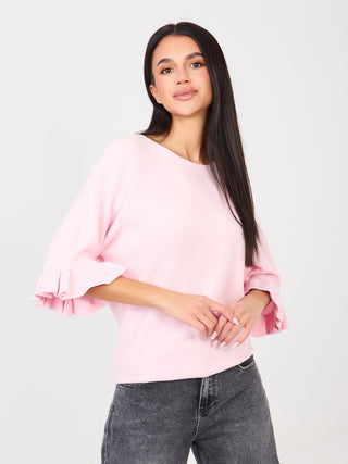 Sweter-IT-SW-99244.65-jasny różowy