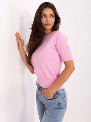 Sweter-PM-SW-N30088.21-jasny różowy