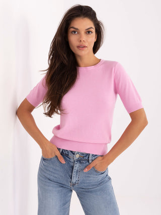 Sweter-PM-SW-N30088.21-jasny różowy