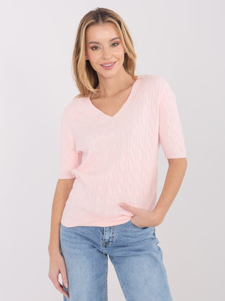 Sweter-PM-SW-B-615.18-jasny różowy