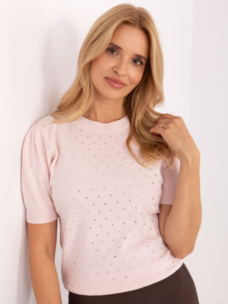 Sweter-PM-SW-PM-5060.06-jasny różowy