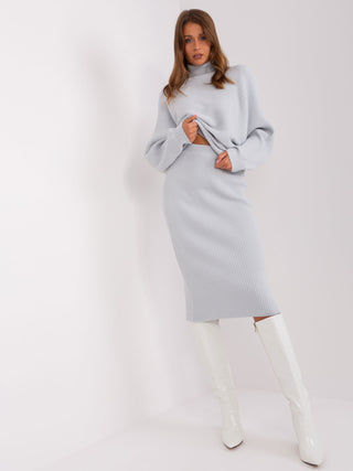 Spódnica-AT-SD-2331.00P-jasny szary