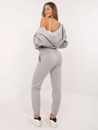 Spodnie dresowe-CLM-DR-1107.22X-jasny szary