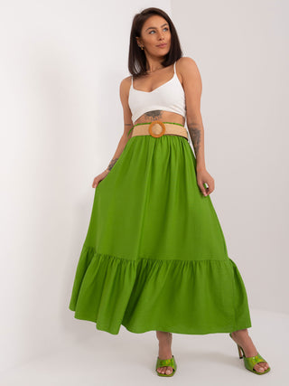 Spódnica-MI-SD-10917.96-jasny zielony