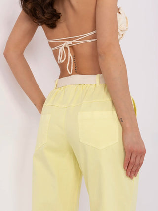 Spodnie-DHJ-SP-20506.79-jasny żółty