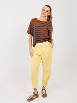 Spodnie-MI-SP-P6224.71-jasny żółty