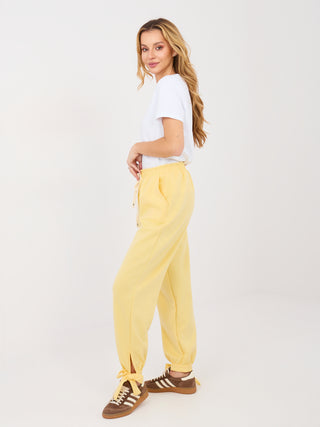 Spodnie-MI-SP-P6845.68-jasny żółty