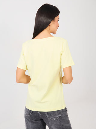 T-shirt-RV-TS-A1095.33-jasny żółty