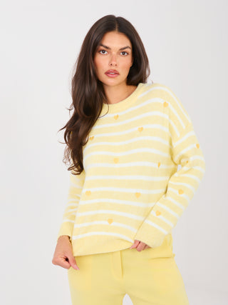 Sweter-PM-SW-J021.75-jasny żółty