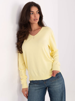 Sweter-PM-SW-SY5511.78-jasny żółty