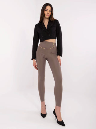 Leginsy-CLM-LG-1382.01P-brązowy