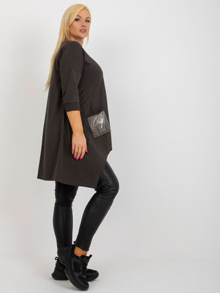 Bluzka-RV-BZ-8533.04-ciemny khaki