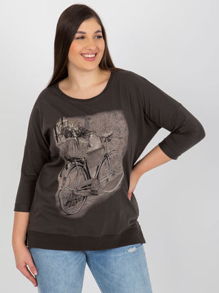 Bluzka-RV-BZ-8549.62P-ciemny khaki