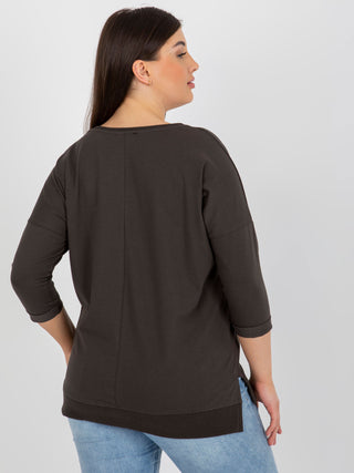 Bluzka-RV-BZ-8549.62P-ciemny khaki