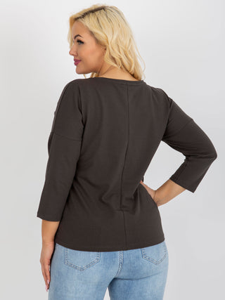 Bluzka-RV-BZ-8554.01P-ciemny khaki