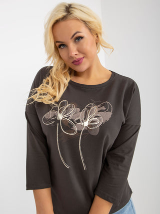 Bluzka-RV-BZ-8554.01P-ciemny khaki