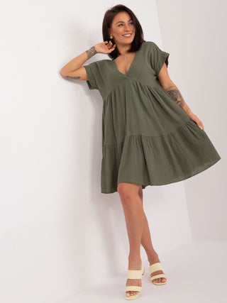Sukienka-DHJ-SK-6873.68-khaki