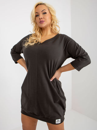 Tunika-RV-TU-8527.20P-ciemny khaki