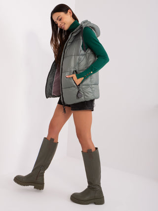 Kamizelka-D50048X80113A1-khaki