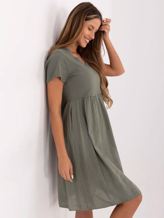 Sukienka-DHJ-SK-25370.85-khaki