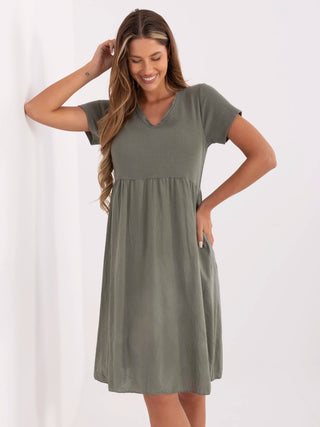 Sukienka-DHJ-SK-25370.85-khaki