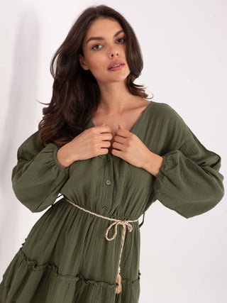 Sukienka-MI-SK-A5079.27-khaki