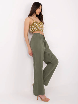 Spodnie-TW-SP-BI-3204.70-khaki