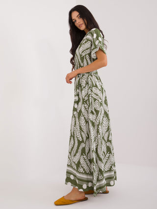 Sukienka-DHJ-SK-19208.09X-khaki