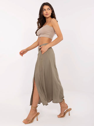 Spódnica-D73761M50222A-khaki