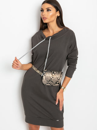 Sukienka-RV-TU-4444.30P-ciemny khaki