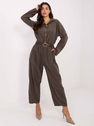 Spodnie-IT-SP-258009.83-ciemny khaki
