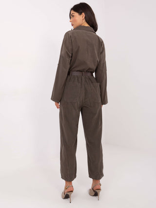 Spodnie-IT-SP-258009.83-ciemny khaki