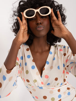 Sukienka-DHJ-SK-17311.87-jasny beżowy