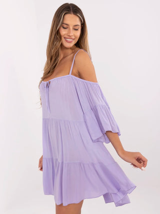 Sukienka-TW-SK-BI-80840.20-jasny fioletowy