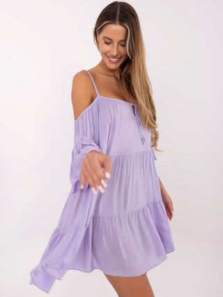 Sukienka-TW-SK-BI-80840.20-jasny fioletowy