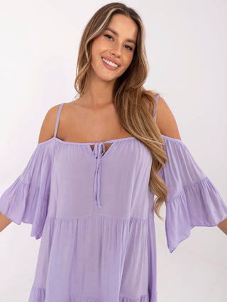 Sukienka-TW-SK-BI-80840.20-jasny fioletowy