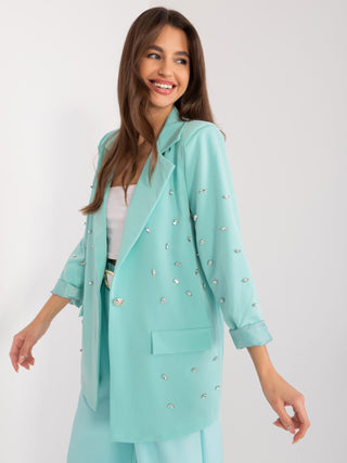 Marynarka-DHJ-MA-18251.47-mietowy