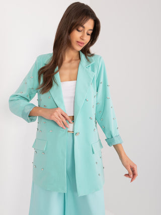 Marynarka-DHJ-MA-18251.47-mietowy