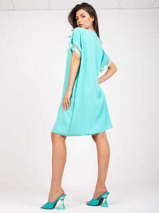 Sukienka-DHJ-SK-0123.60P-mietowy