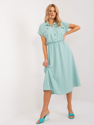 Sukienka-DHJ-SK-19002.28-mietowy