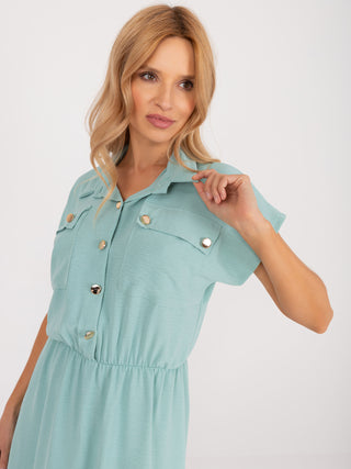 Sukienka-DHJ-SK-19002.28-mietowy