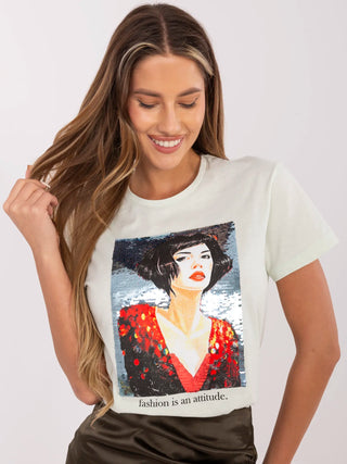 T-shirt-PM-TS-SS21TX04.31-mietowy