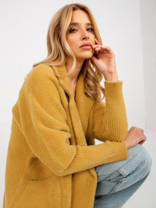 Płaszcz-MBM-PL-1517.00P-ciemny żółty