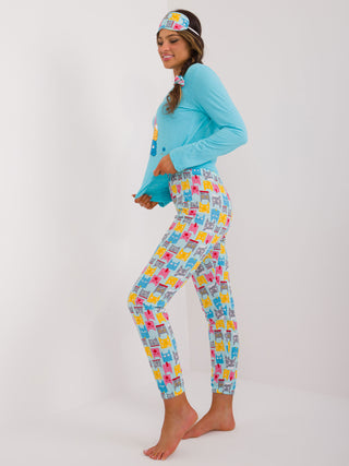 Piżama-CLM-PI-90183/2683.10X-niebieski