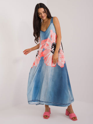 Sukienka-DHJ-SK-19391.16-niebieski