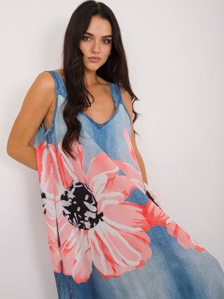 Sukienka-DHJ-SK-19391.16-niebieski