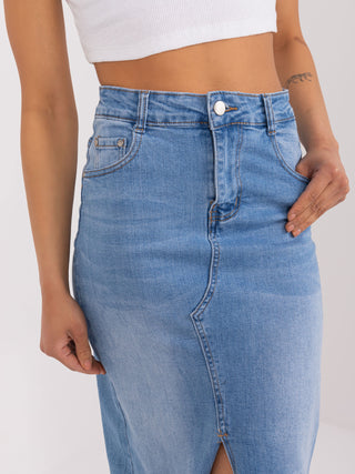 Spódnica-HM-SD-F-3998.39-niebieski